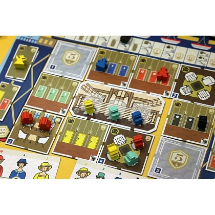Настольная игра Все на борт! (Come Sail Away!), бренду Бельвиль, для 1-4 гравців, час гри < 30мин. - 4 - KUBIX