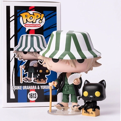 Ігрова фігурка FUNKO POP! КІСУКЕ З ЙОРУІЧІ (Kisuke Urahara and Yoruichi) Bleach: #1613, бренду Funko - 4 - KUBIX