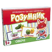 Миниатюра товара Настольная игра Маленький разумник. Овощи - 1