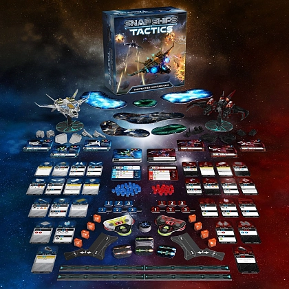 Настольная игра Snap Ships Tactics Starter (Тактика космических кораблей) (EN), для 1-4 гравців, час гри < 30мин. - 2 - KUBIX