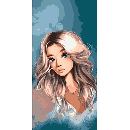 Картина за номерами Досконала (40х80 см)
