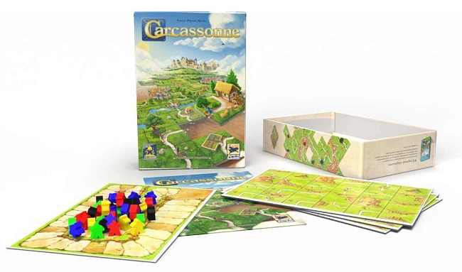 Настольная игра Каркассон (Carcassonne), бренду Feelindigo, для 2-5 гравців, час гри < 30мин. - 2 - KUBIX
