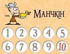 Миниатюра товара Настольная игра Манчкин. Набор счётчиков уровней - 3