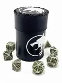 Мініатюра товару Стакан для кубиків Вовк чорний Dice Cup - 1