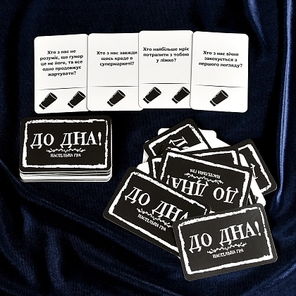 Настольная игра До Дна!, бренду Strateg, для 3-12 гравців - 4 - KUBIX