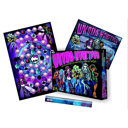 Настольная игра Школа монстров, бренду Strateg, для 2-3 гравців - 2 - KUBIX