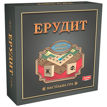 Настільна гра Ерудит, бренду Artos games, для 2-4 гравців - KUBIX