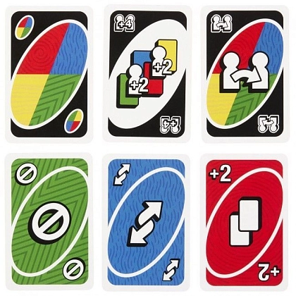 Настільна гра UNO Teams (Уно Команди), бренду Mattel, для 4-8 гравців, час гри < 30хв. - 3 - KUBIX