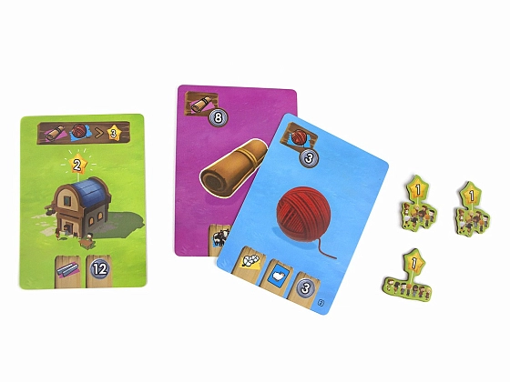 Настольная игра Маленькая фактория (Little Factory), бренду Игромаг, для 1-4 гравців, час гри < 30мин. - 14 - KUBIX