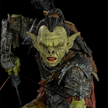 Статуетка Орк-лучник. Володар перснів (LORD OF THE RINGS Archer Orc Art Scale 1/10) - 6 - KUBIX