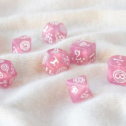 Набір кубиків Cats Modern Dice Set: Daisy - 2 - KUBIX