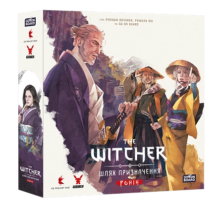 Настільна гра Відьмак. Шлях призначення. Ронін (The Witcher: Path Of Destiny. Ronin), бренду Geekach Games, для 1-5 гравців, час гри > 60хв. - KUBIX