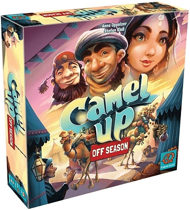 Настільна гра Верблюди, вперед. У міжсезонні (Camel Up Off Season) (EN), бренду Plan B Games, для 3-5 гравців, час гри < 60хв. - KUBIX