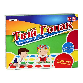 Настольная игра Твистер Твой гопак - KUBIX Настольная игра Твистер Твой гопак