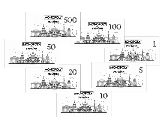 Настільна гра Монополія Дива України, бренду Rozum, для 2-6 гравців, час гри > 60хв. - 9 - KUBIX