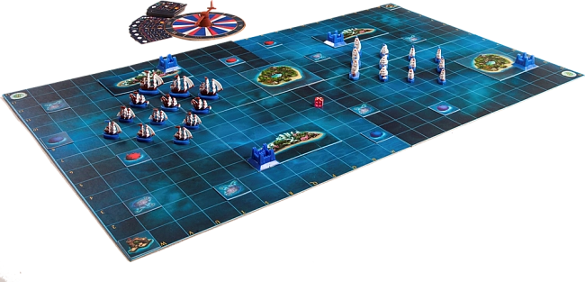 Настільна гра Адмірал (Admiral), бренду Bombat Game, для 2-6 гравців, час гри > 60хв. - 6 - KUBIX