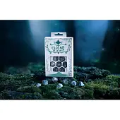 Миниатюра товара Набор кубиков Elvish Cobalt & Silver Dice Set - 2