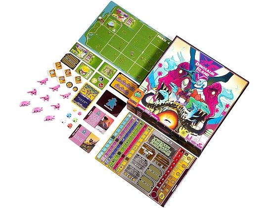 Настольная игра Остров Диносауров (Dinosaur Island) (EN), для 1-4 гравців, час гри > 60мин. - 9 - KUBIX
