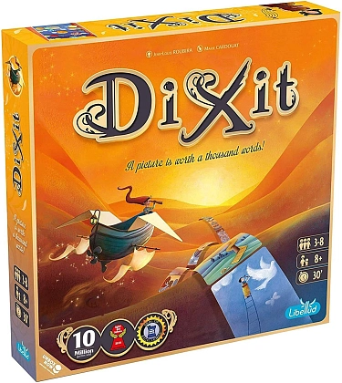 Настольная игра Dixit (FR), бренду Игромаг, для 3-8 гравців, час гри < 30мин. - KUBIX