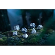 Мініатюра товару Набір кубиків Elvish Cobalt & Silver Dice Set - 5