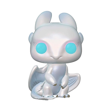 Игровая фигурка FUNKO POP! ДЕННАЯ ФУРИЯ (Light Fury) Как приручить дракона #687, бренду Funko - KUBIX