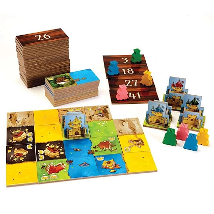 Настольная игра Доминошное королевство (Kingdomino), бренду Feelindigo, для 2-4 гравців, час гри < 30мин. - 2 - KUBIX