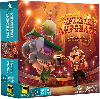 Настольная игра Крошечные Акробаты (Tiny Acrobats) - KUBIX Настольная игра Крошечные Акробаты (Tiny Acrobats)
