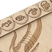 Миниатюра товара Игроорганайзер Планшеты игроков для игры Arkham Horror 3rd Edition (Arkham Horror 3rd Edition Playerboards igronizer) - 3