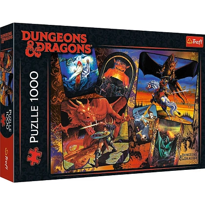 Пазл Начало эры Драконов Dungeons & Dragons (1000 шт.), бренду Trefl - KUBIX