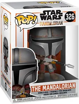 Игровая фигурка FUNKO POP! Мандалорец (Mandalorian) Star Wars #326 - KUBIX Игровая фигурка FUNKO POP! Мандалорец (Mandalorian) Star Wars #326