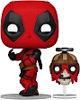 Миниатюра товара Игровая фигурка FUNKO POP! Дэдпул с Хедпулом Deadpool & Wolverine (Deadpool & Wolverine) Marvel #1400 - 1