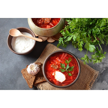 Алмазная мозаика Вкусы традиций (30х40 см), бренду Strateg - KUBIX