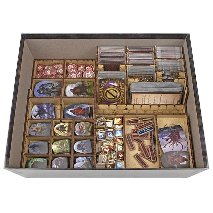 Органайзер для настільної гри Глумхейвен: Щелепи Лева (Organizer for boardgame Gloomhaven: Jaws of the Lion (Redesign)), бренду Tower Rex - 3 - KUBIX