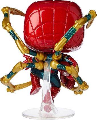 Игровая фигурка FUNKO POP! Человек-Паук с наноперчаткой (Iron Spider) Marvel. Avengers Endgame #574, бренду Funko - 3 - KUBIX