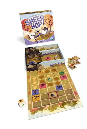 Настольная игра Овечье бегство (Sheep Hop), бренду Игромаг, для 1-4 гравців, час гри < 30мин. - 3 - KUBIX