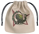 Мініатюра товару Мішечок Call of Cthulhu Beige & multicolor Dice Bag - 1