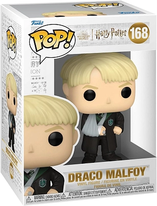 Игровая фигурка FUNKO POP! Драко Малфой (Draco Malfoy with Broken Arm) Harry Potter #168, бренду Funko - KUBIX