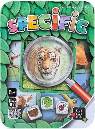 Настольная игра Specific (Следопыт), бренду Gigamic, для 2-10 гравців, час гри < 30мин. - KUBIX