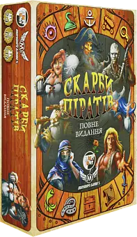 Настольная игра Сокровища пиратов. Полное издание (Dead Man's Draw)