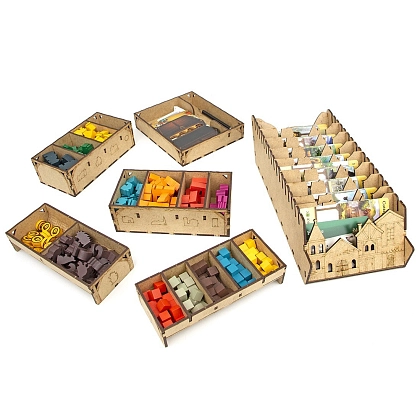 Органайзер для настольной игры Крошечные Городки (Tiny Towns), бренду Tower Rex - 4 - KUBIX