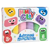 Миниатюра товара Набор для лепки Мими глина (Mimi clay) 6 цветов - 1