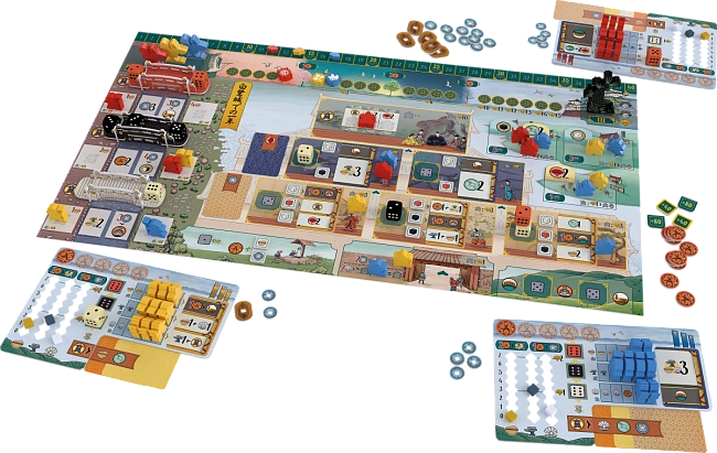 Настільна гра Білий замок (The White Castle), бренду Games 7Days, для 1-4 гравців, час гри > 60хв. - 2 - KUBIX