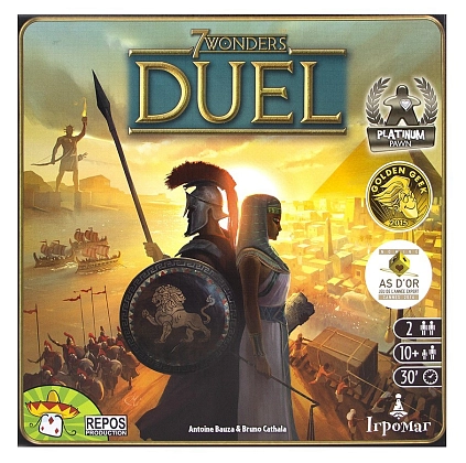Настольная игра 7 Чудес: Дуэль (7 Wonders Duel), бренду Игромаг, для 2-2 гравців, час гри < 30мин. - 6 - KUBIX