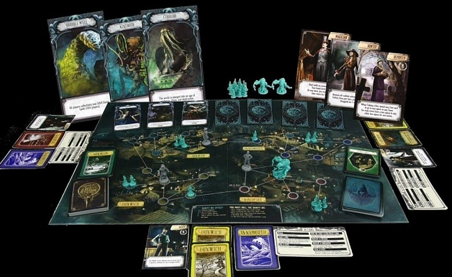 Настольная игра Pandemic: Reign of Cthulhu (Пандемия Правление Ктулху) (EN), для 2-4 гравців, час гри < 60мин. - 5 - KUBIX