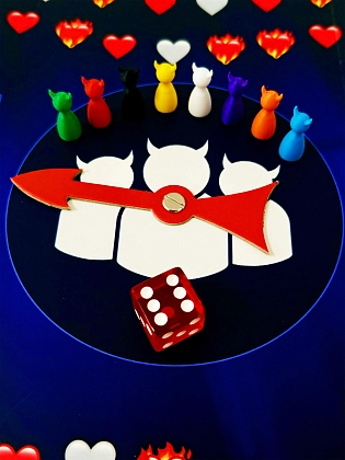 Настольная игра "Разврат" для компании, бренду Точка Games, для 3-8 гравців - 9 - KUBIX