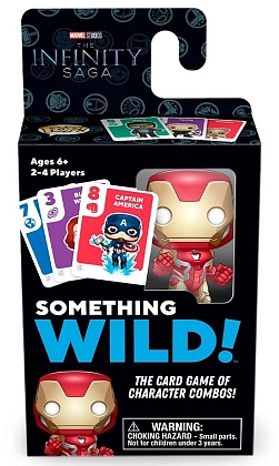 Настольная игра Funko Something Wild: Marvel Infinity Saga. Железный человек., бренду Funko, для 2-4 гравців, час гри < 30мин. - KUBIX