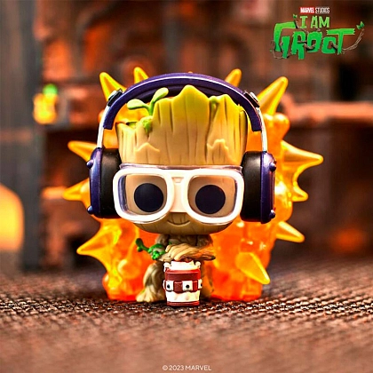 Игровая фигурка FUNKO POP! ГРУТ С ДЕТОНАТОРОМ (Groot with detonator) The Guardians of the Galaxy #1195, бренду Funko - 4 - KUBIX