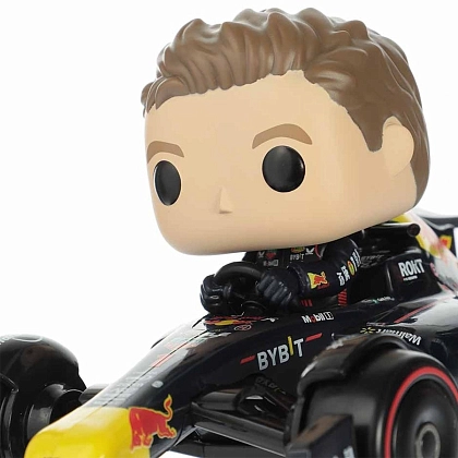 Ігрова фігурка FUNKO POP! МАКС ФЕРСТАППЕН У МАШИНІ (Max Varstappen) Oracle Racing #307, бренду Funko - 5 - KUBIX