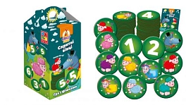 Настольная игра Проворные овечки. Хватай 10-ку!