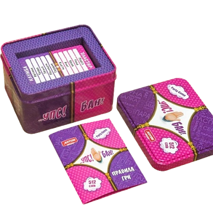 Настільна гра Упс! Бан!, бренду Artos games, для 4-10 гравців, час гри < 30хв. - 2 - KUBIX